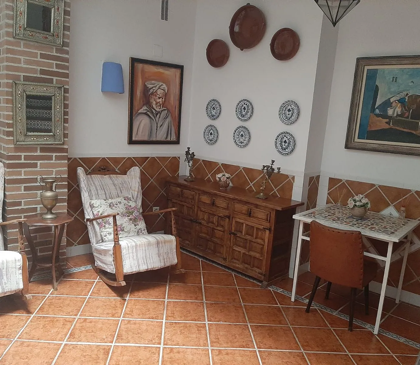 patio de la casa